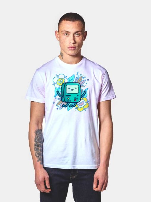 Retro BMO Adventure Time Cartoon T Shirt