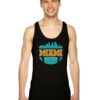 Retro Miami Football Vintage Dolphin Sport Tank Top