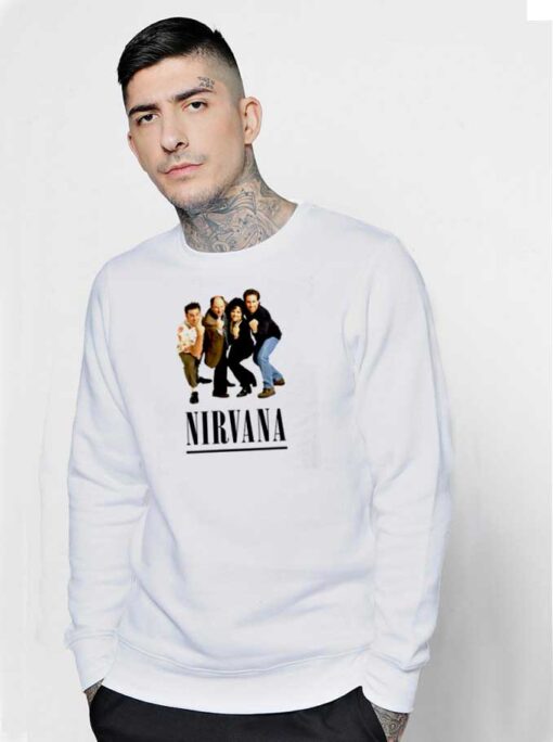 Seinfeld Nirvana Vintage Band Sweatshirt