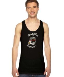 Slayer Slatanic Wehrmacht Skull Tank Top