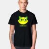 Sourpuss Lemon Cat Glasses T Shirt