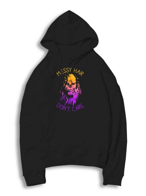 Star Wars Chewbacca Messy Hair Colorful Hoodie