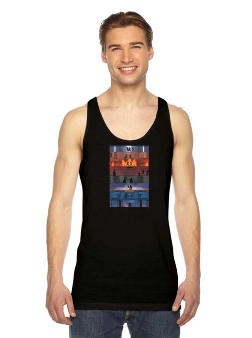 Star Wars Movie All Scene Tank Top