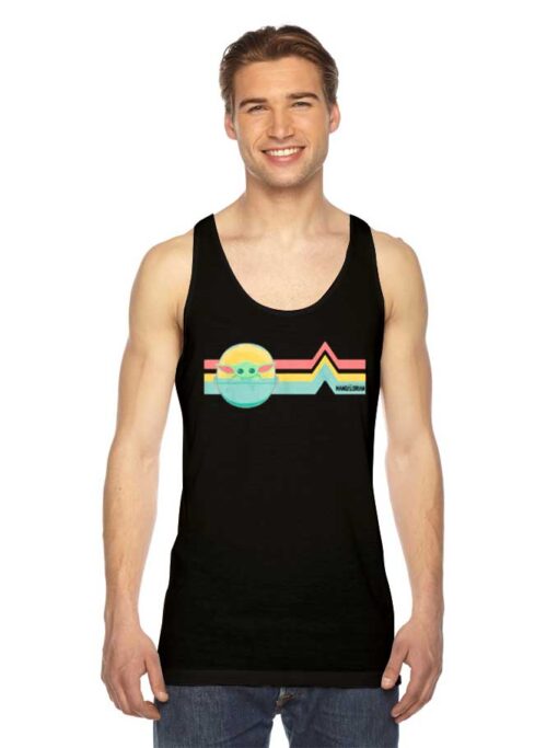 Star Wars The Mandalorian Child Rainbow Tank Top