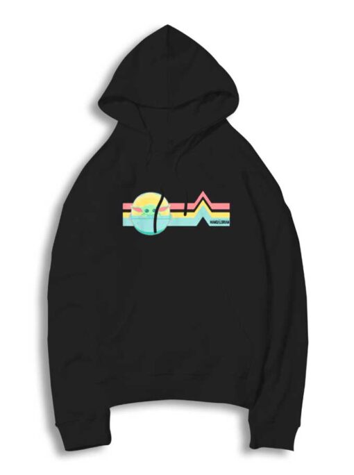 Star Wars The Mandalorian Child Rainbow Hoodie