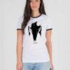 Star Wars The Mandalorian Dark Helmet Ringer Tee