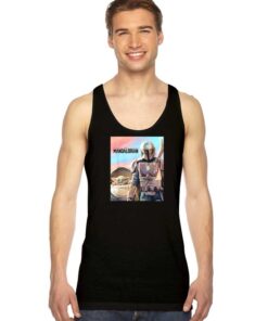 Star Wars The Mandalorian Poster Tank Top