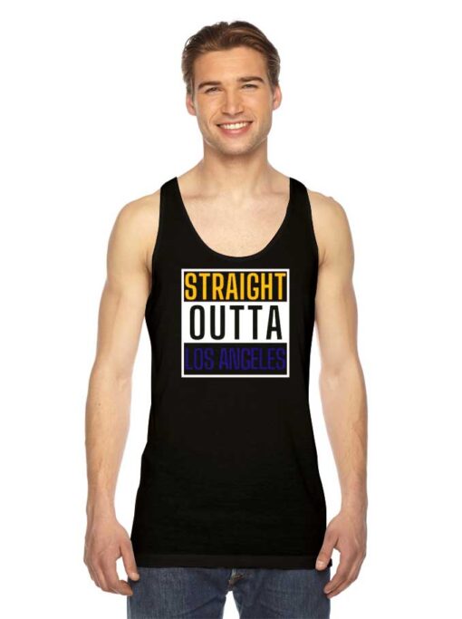 Straight Outta Los Angeles Box Tank Top