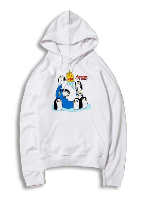 The Ice King and Penguins Adventure Time Hoodie