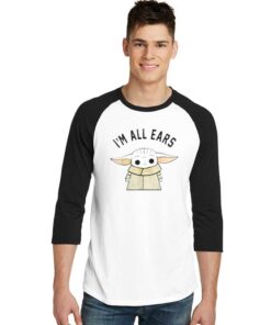 The Mandalorian I’m All Ears Child Raglan Tee