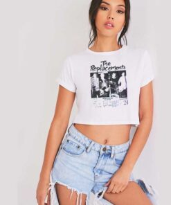 The Replacements Punk Rock Crop Top Shirt