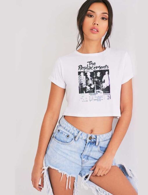 The Replacements Punk Rock Crop Top Shirt