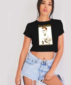 The Smiths 80s Morrissey Elvis Crop Top Shirt