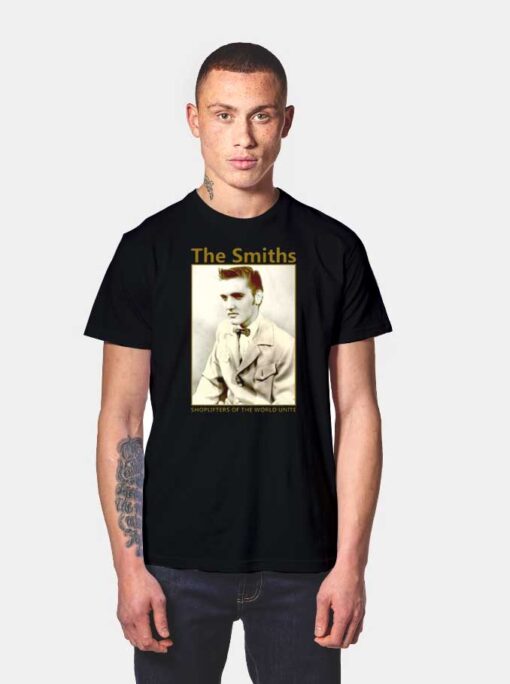 The Smiths 80s Morrissey Elvis T Shirt