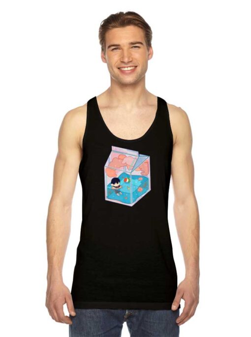 Tobio Kageyama Anime Haikyuu Chibi Tank Top