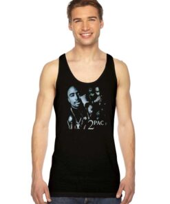 Tupac Shakur Death Row Record Tank Top