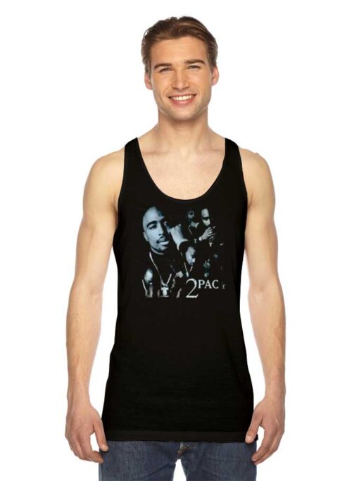 Tupac Shakur Death Row Record Tank Top