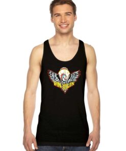 Van Halen Tour Of The World Logo Tank Top