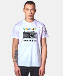 Vintage Analogue Photo Camera T Shirt