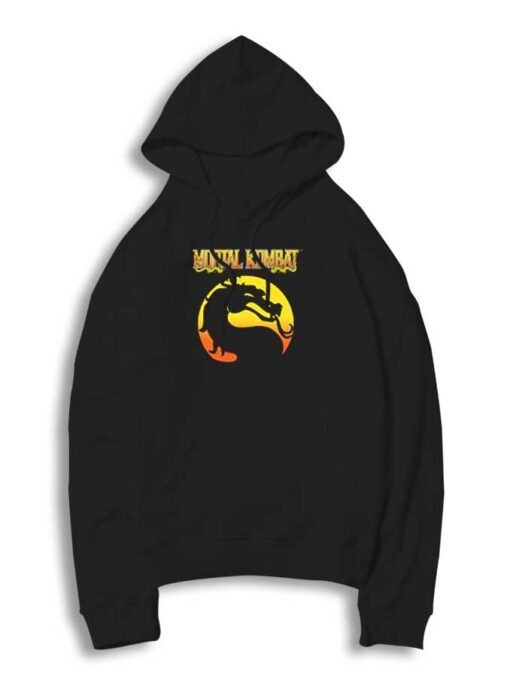 Vintage Mortal Kombat Classic Dragon Hoodie