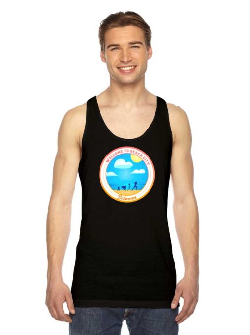 Welcome To Beach City Delmarva Tank Top