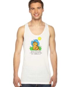 When I Die I May Garfield Cowboy Tank Top