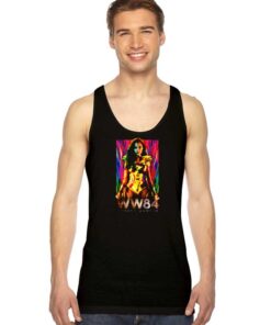 Wonder Woman 84 Golden Warrior Tank Top