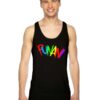 6IX9INE Punani Colorful Logo Tank Top