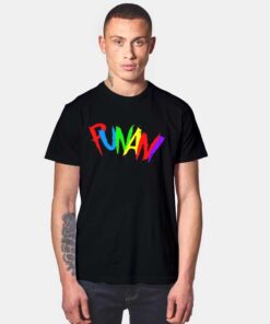 6IX9INE Punani Colorful Logo T Shirt