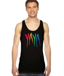 6IX9INE Yaya Colorful Logo Tank Top