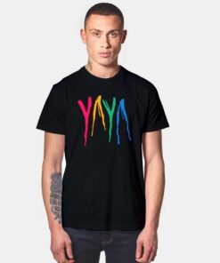 6IX9INE Yaya Colorful Logo T Shirt