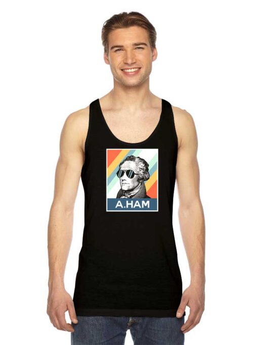 Alexander Hamilton Vintage Painting Tank Top