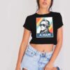 Alexander Hamilton Vintage Painting Crop Top Shirt