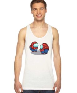 Among Us Spider Sus Spiderman Impostor Tank Top