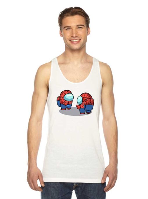 Among Us Spider Sus Spiderman Impostor Tank Top