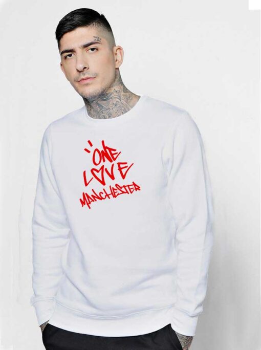 Ariana Grande One Love Manchester Sweatshirt