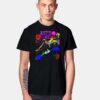 Astronomical Colorful Space Vinyl Record T Shirt