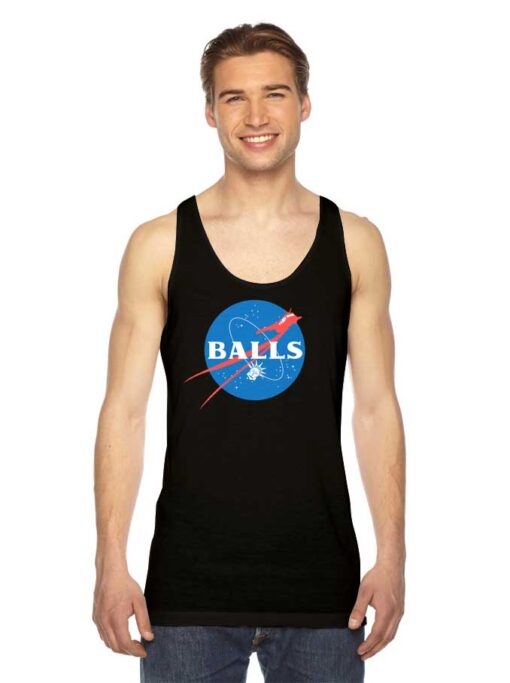 Balls Aeronautics Liberty Statue Nasa Tank Top