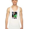 Beyonce Blanc Three Collage Photo Tank Top