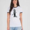 Beyonce Pose Air Chair Portrait Ringer Tee