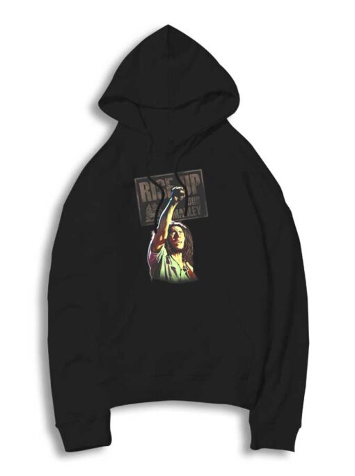 Bob Marley Arm Rise Up Hoodie