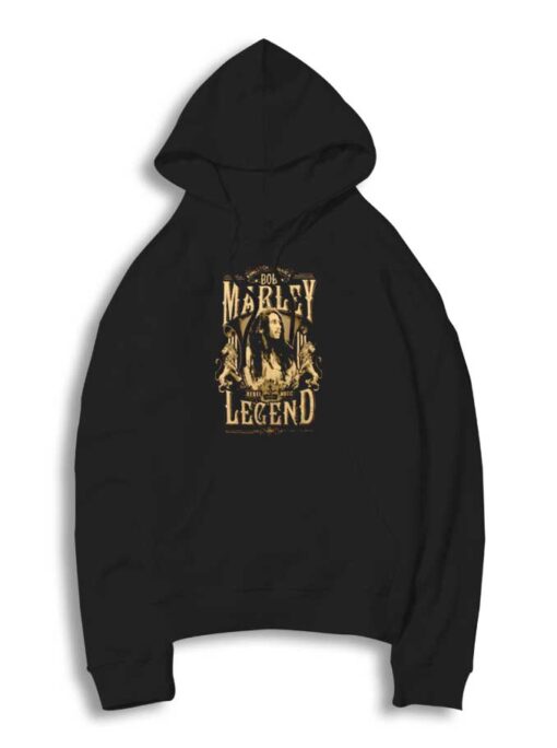 Bob Marley Legend Kingston Jamaica Hoodie