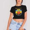 Bon Jovi You Give Love Bad Name Logo Crop Top Shirt