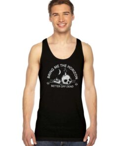 Bring Me The Horizon Better Off Dead Skull Tank Top