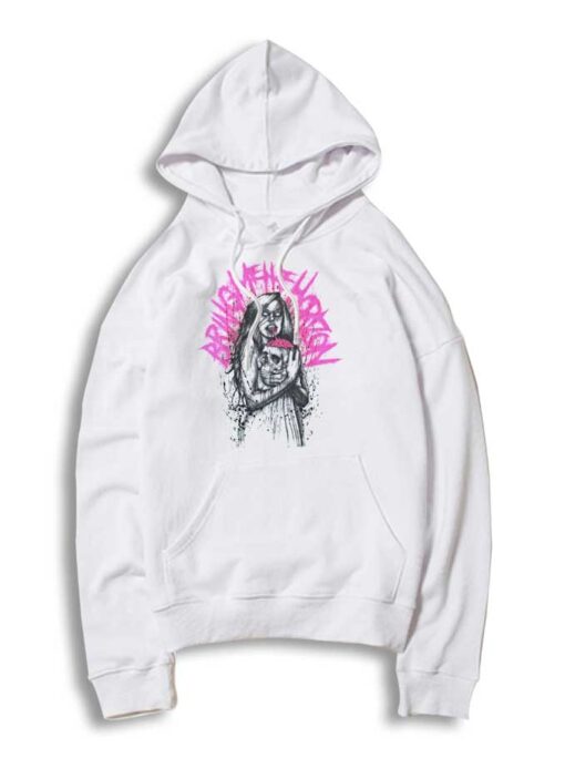 Bring Me The Horizon Zombie Pink Blood Hoodie