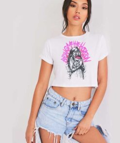 Bring Me The Horizon Zombie Pink Blood Crop Top Shirt