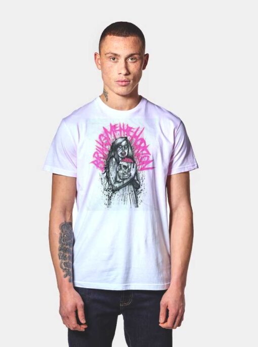 Bring Me The Horizon Zombie Pink Blood T Shirt