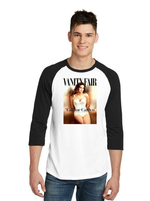 Bruce Jenner Vanity Fair Call Me Caitlyn Raglan Tee