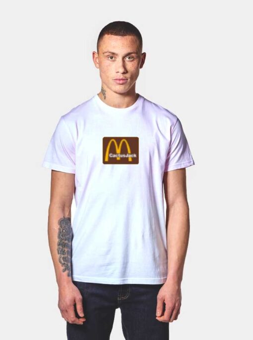 Cactus Jack McDonald Logo T Shirt