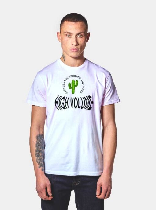 Cactus Jack Records And Tapes High Volume T Shirt